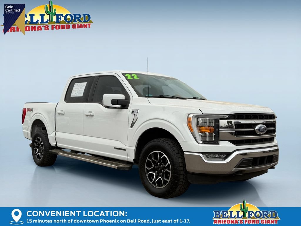 Certified 2022 Ford F150 Lariat w/ Max Trailer Tow Package AWD/4WD image 4
