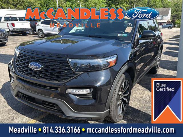 Certified 2023 Ford Explorer ST-Line w/ Class IV Trailer Tow Package