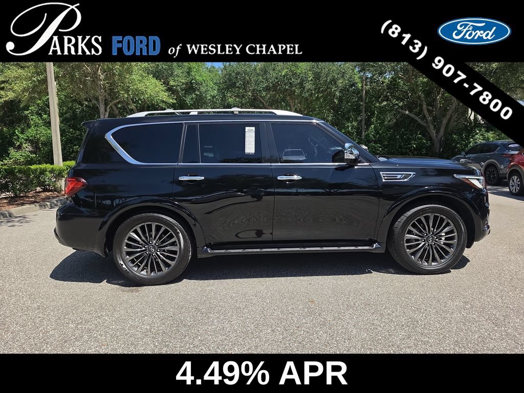 Used 2022 INFINITI QX80 Sensory w/ Cargo Package AWD/4WD image 4