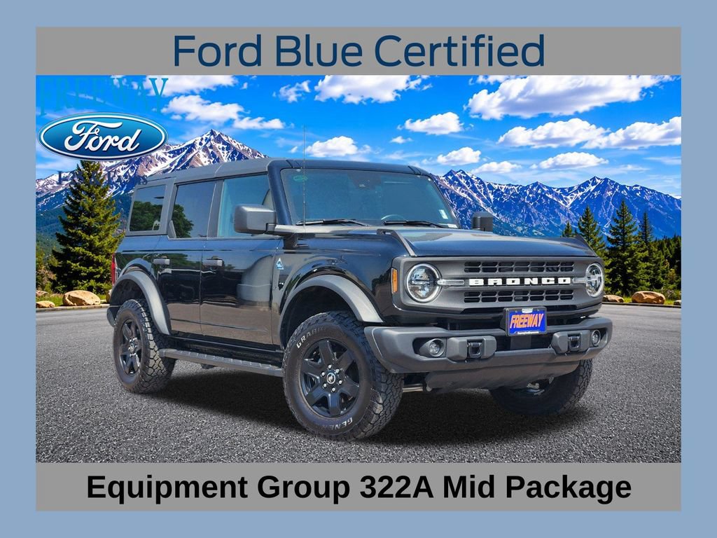 Certified 2024 Ford Bronco Black Diamond AWD/4WD 360° Tour