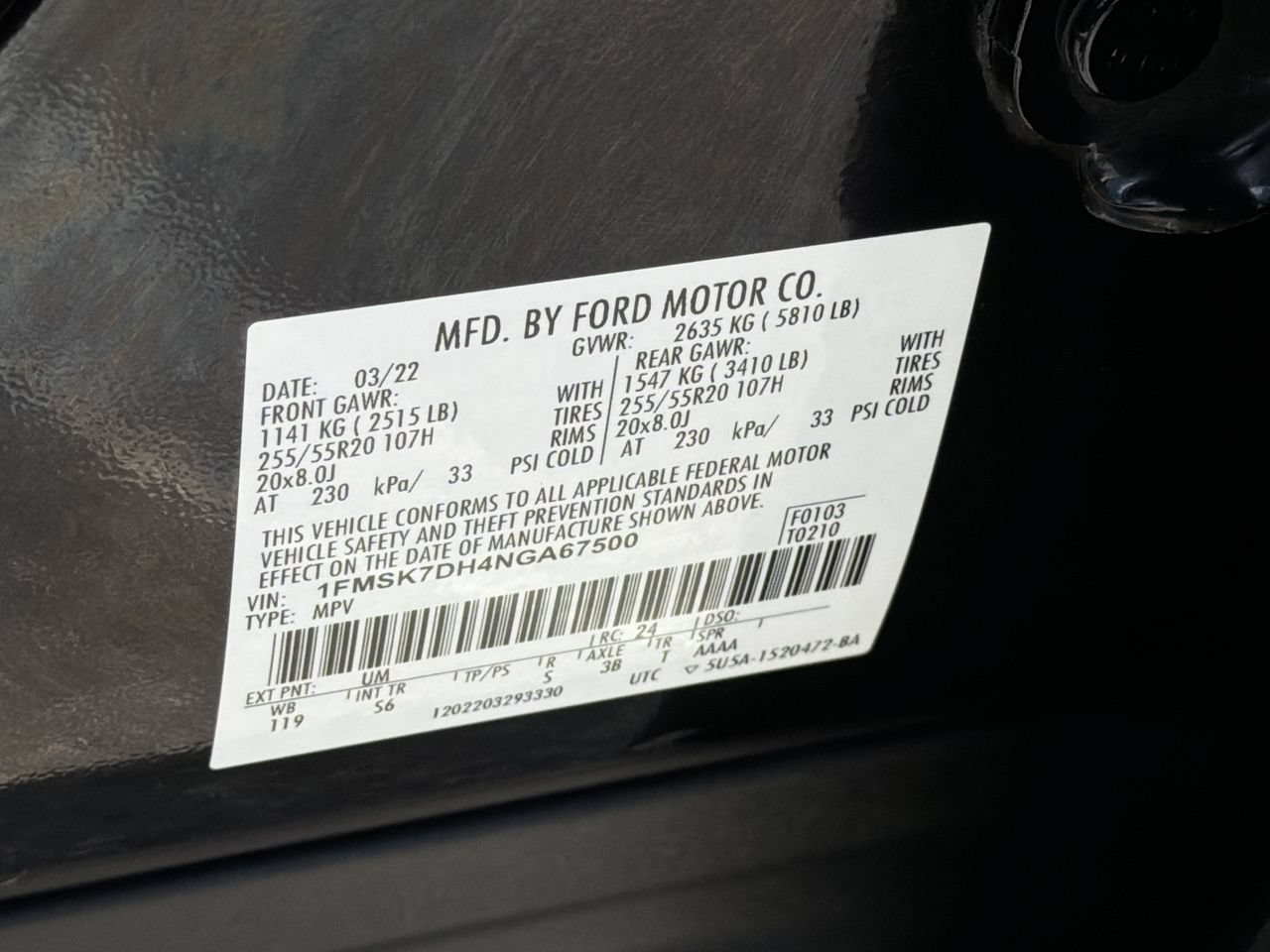 Certified 2022 Ford Explorer XLT w/ Equipment Group 202A RWD image 36