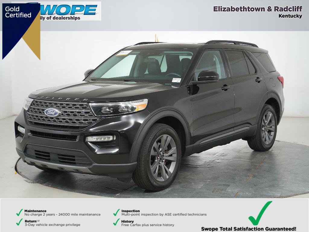 Certified 2022 Ford Explorer XLT w/ Equipment Group 202A