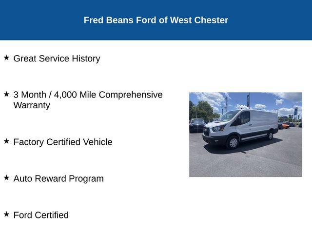 Certified 2024 Ford Transit 250 Low Roof w/ Exterior Upgrade Package RWD image 6