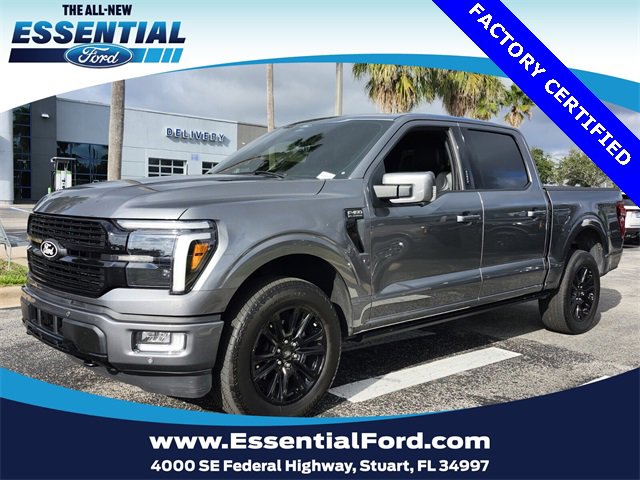 Certified 2024 Ford F150 Platinum w/ Equipment Group 702A High