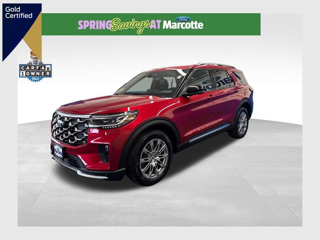 Certified 2025 Ford Explorer Platinum image 1