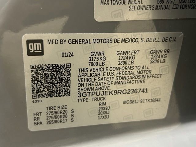 Used 2024 GMC Sierra 1500 Elevation AWD/4WD image 30