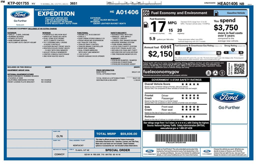 Certified 2017 Ford Expedition Limited AWD/4WD video 2