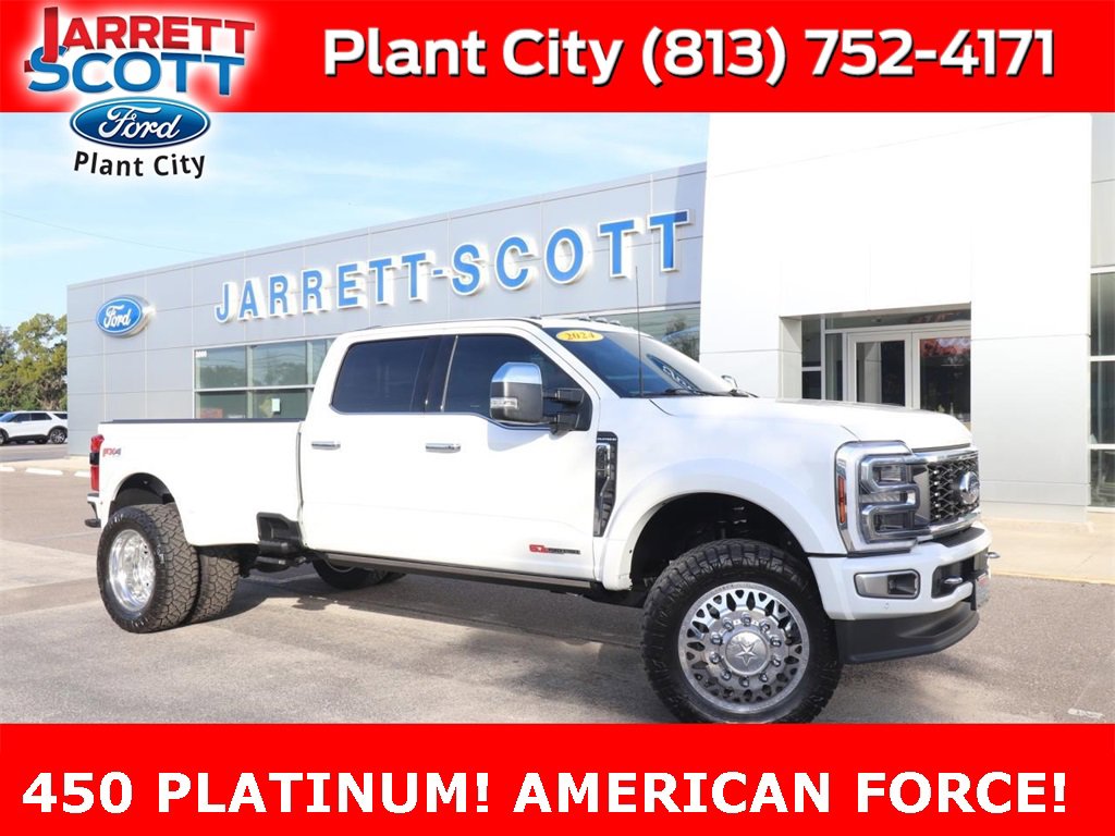Certified 2024 Ford F450 Platinum w/ FX4 Off-Road Package