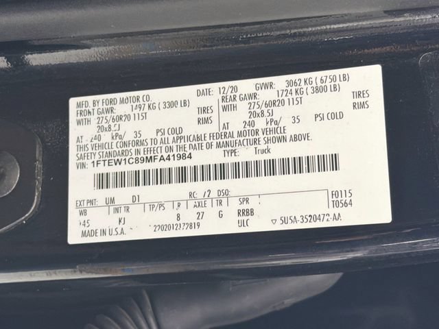 Certified 2021 Ford F150 King Ranch w/ Equipment Group 601A High RWD image 39