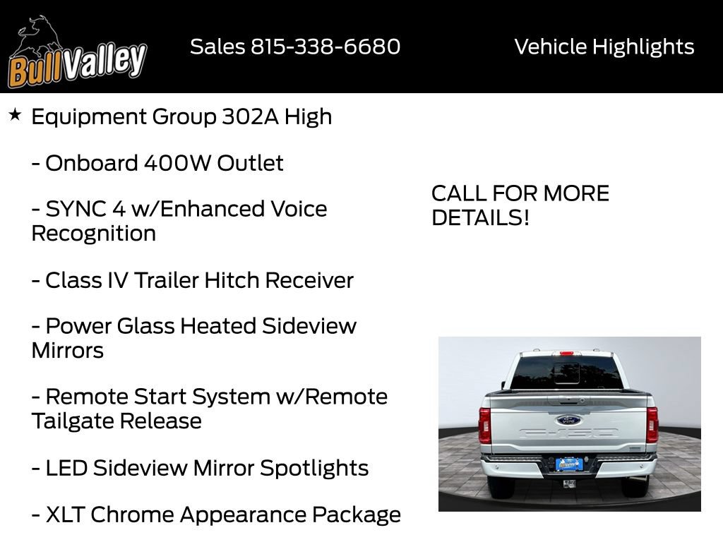 Certified 2023 Ford F150 XLT w/ Equipment Group 302A High AWD/4WD image 9
