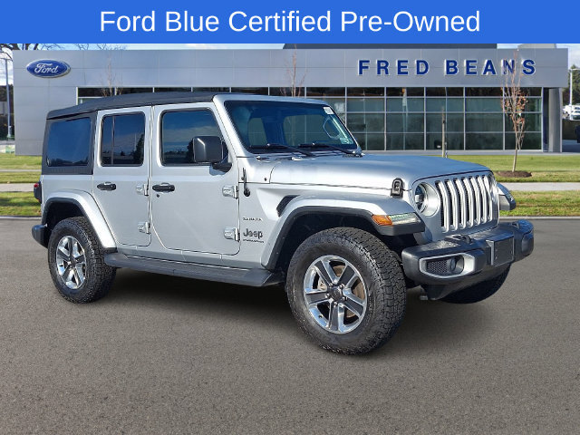 Used 2023 Jeep Wrangler Unlimited Sahara w/ LED Lighting Group