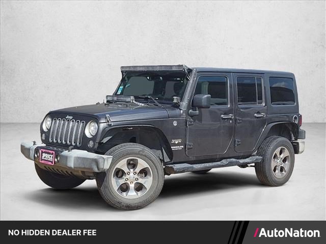 Used 2017 Jeep Wrangler Unlimited Sahara w/ Connectivity Group AWD/4WD image 1