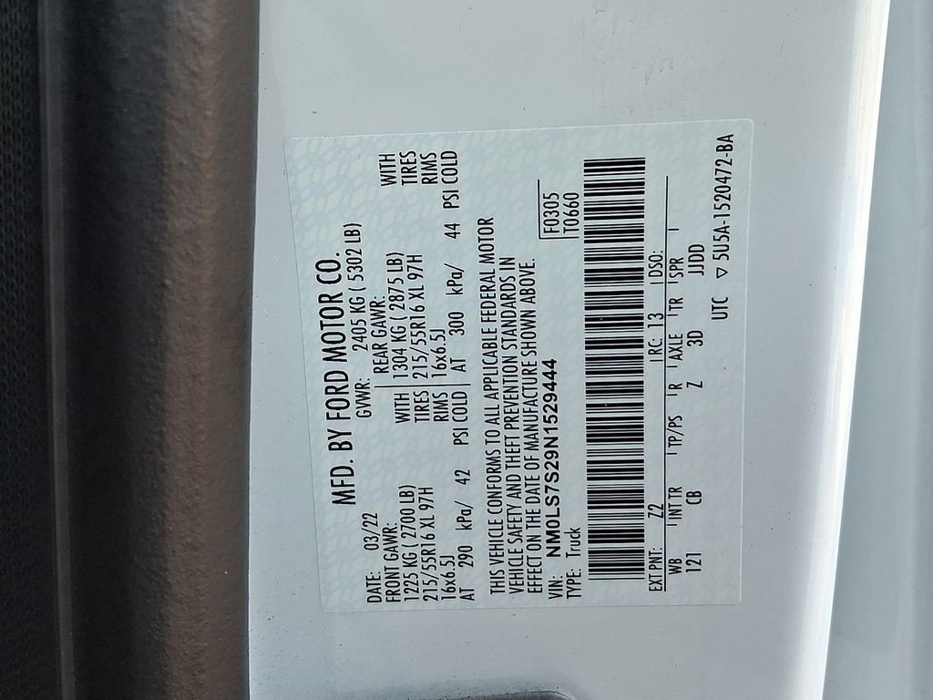 Certified 2022 Ford Transit Connect XL image 26