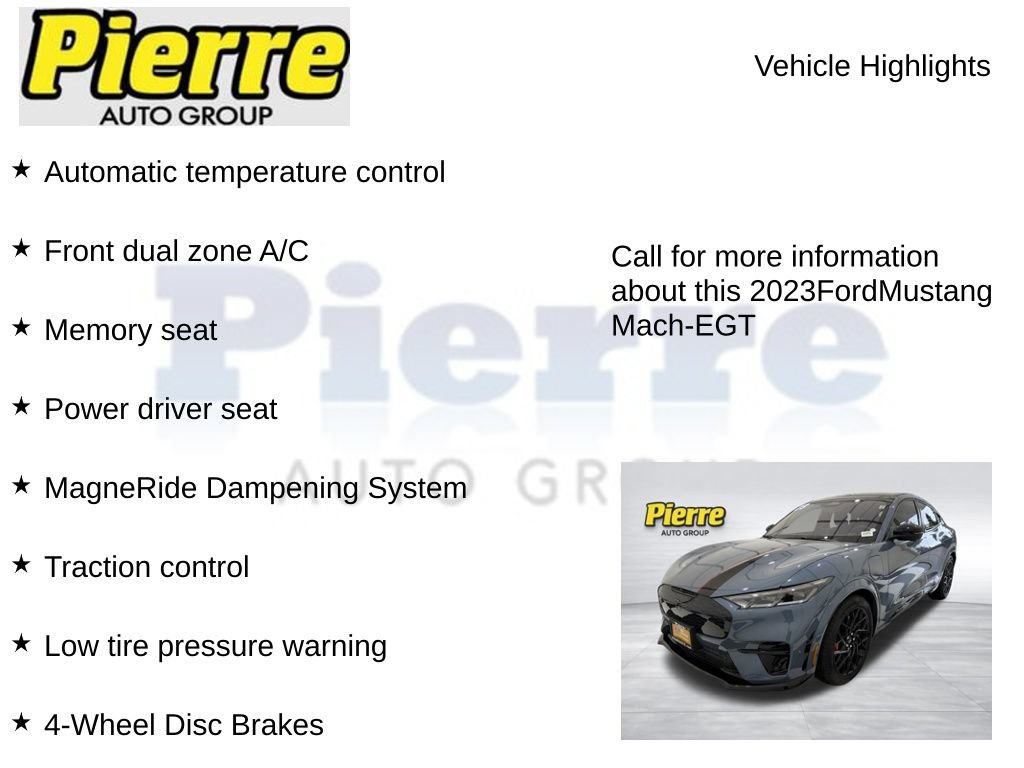 Certified 2023 Ford Mustang Mach-E GT w/ GT Performance Edition AWD/4WD image 15