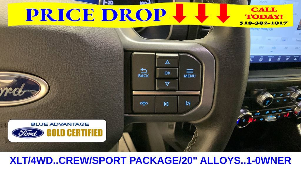 Certified 2023 Ford F150 XLT w/ Equipment Group 302A High image 36