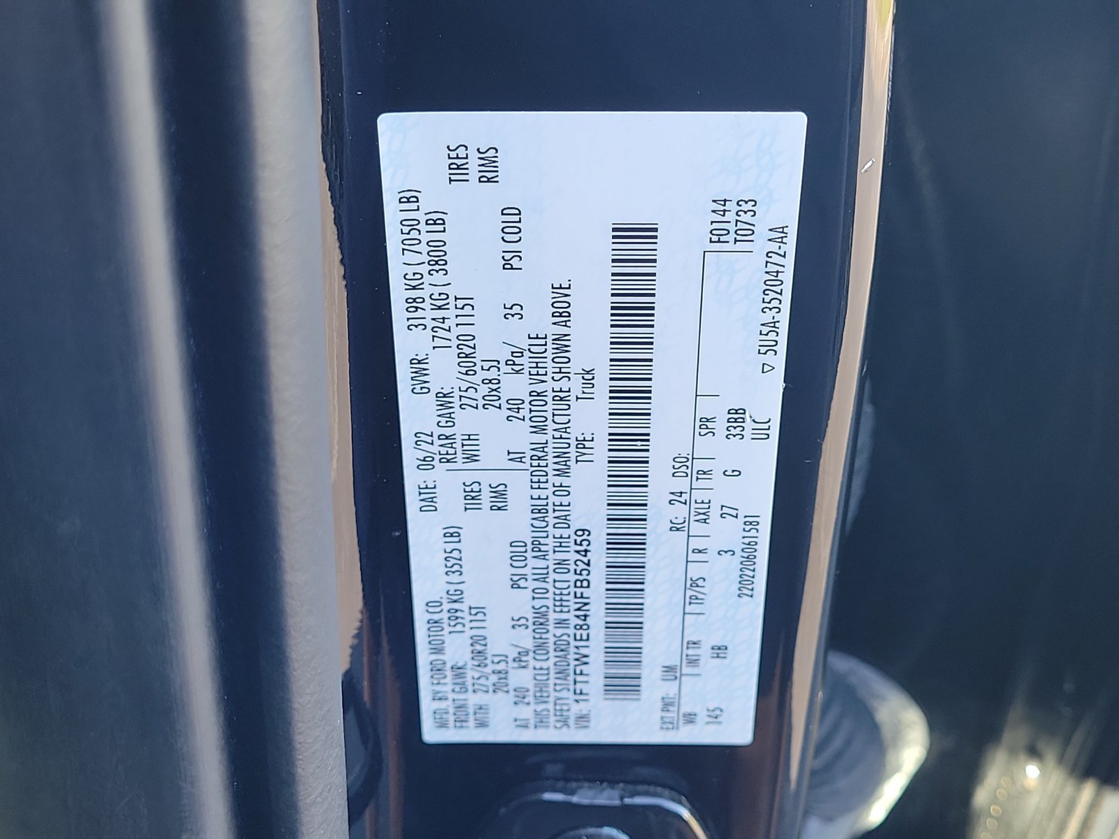 Certified 2022 Ford F150 Lariat AWD/4WD image 32