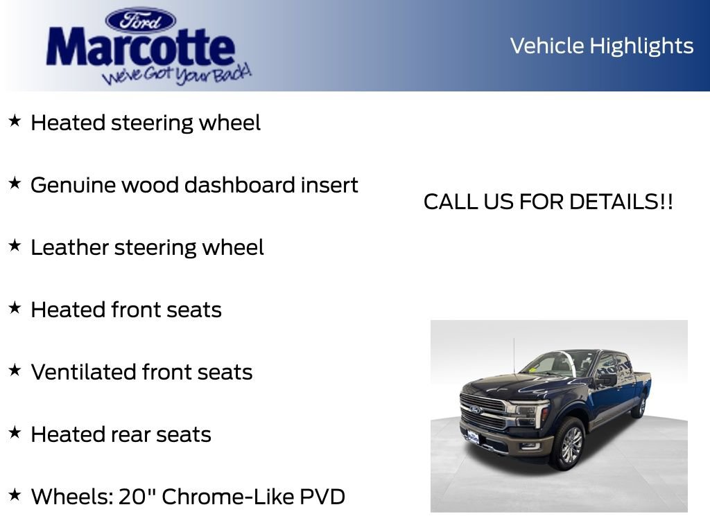 Certified 2025 Ford F150 King Ranch AWD/4WD image 17
