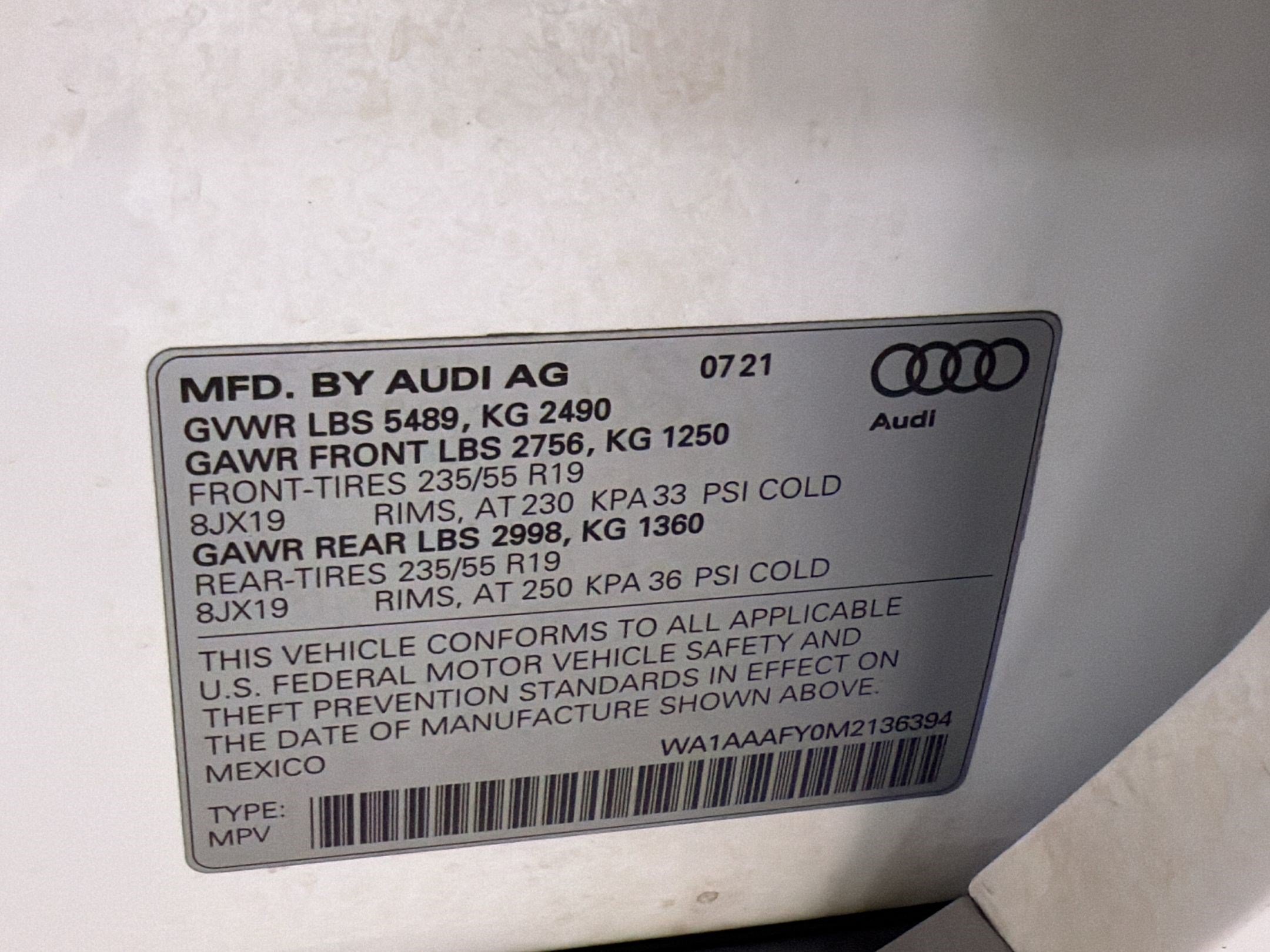 Used 2021 Audi Q5 2.0T Premium w/ Convenience Package AWD/4WD image 24