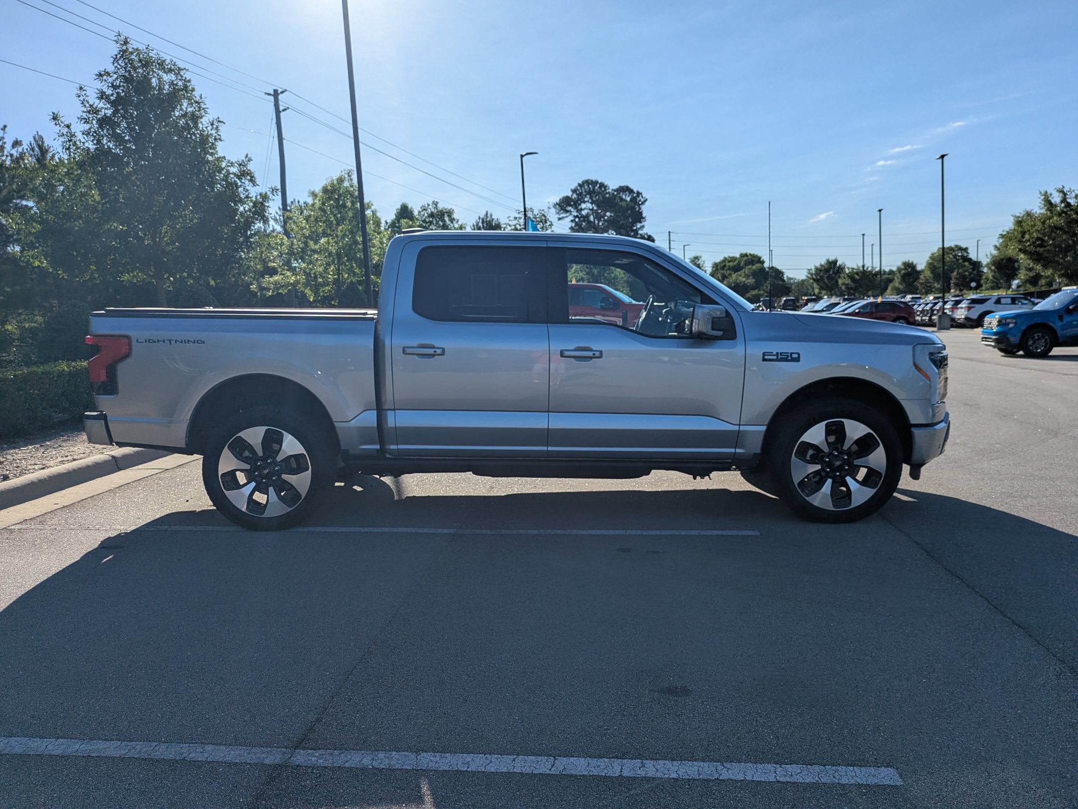 Certified 2025 Ford F150 Lightning Platinum AWD/4WD image 3