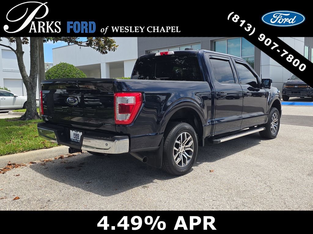 Certified 2022 Ford F150 Lariat w/ Equipment Group 501A Mid RWD image 4
