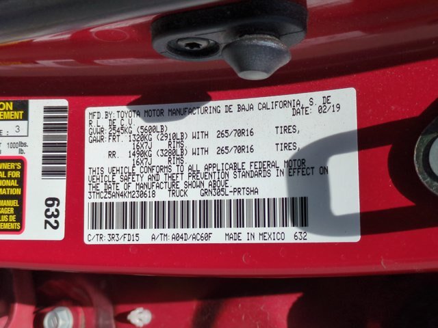 Used 2019 Toyota Tacoma TRD Off-Road AWD/4WD image 35