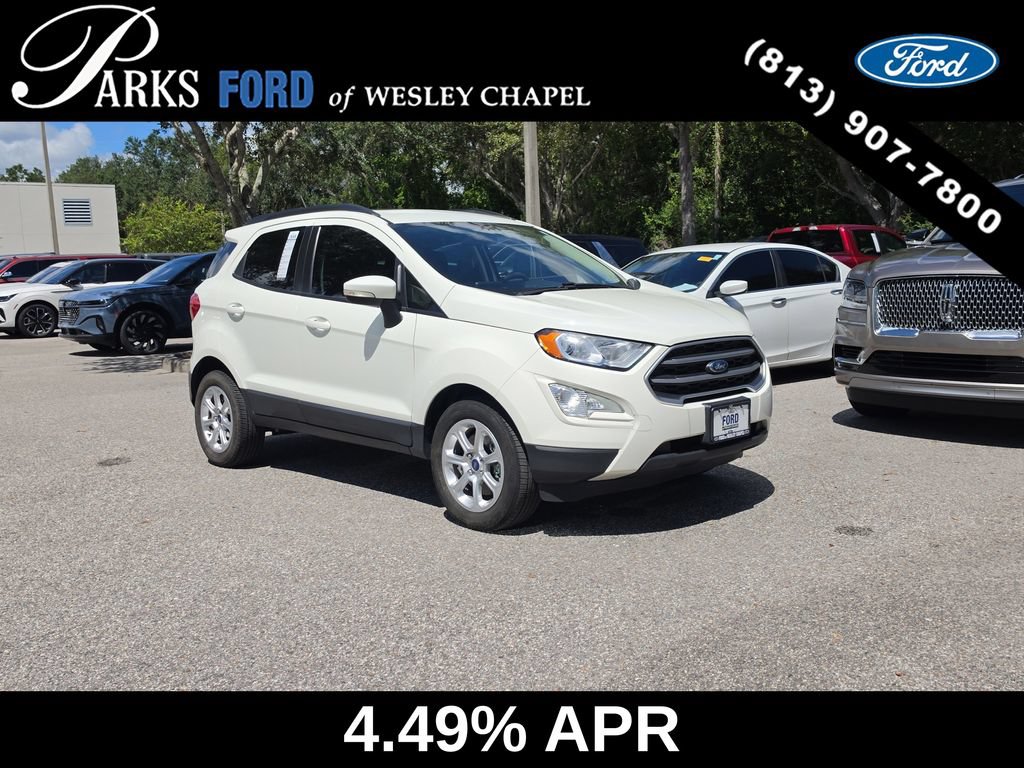 Certified 2021 Ford EcoSport SE w/ SE Convenience Package FWD image 1