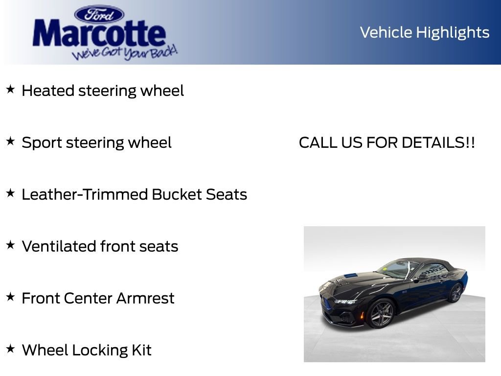 Certified 2025 Ford Mustang GT Premium RWD image 38