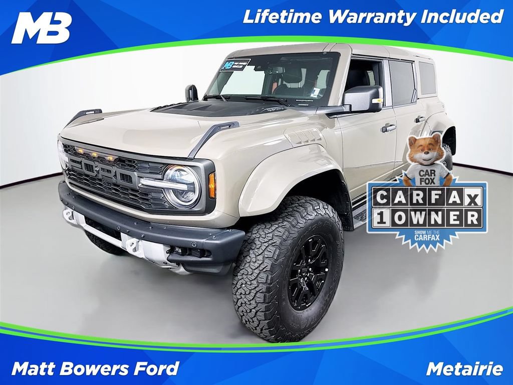 Certified 2025 Ford Bronco Raptor