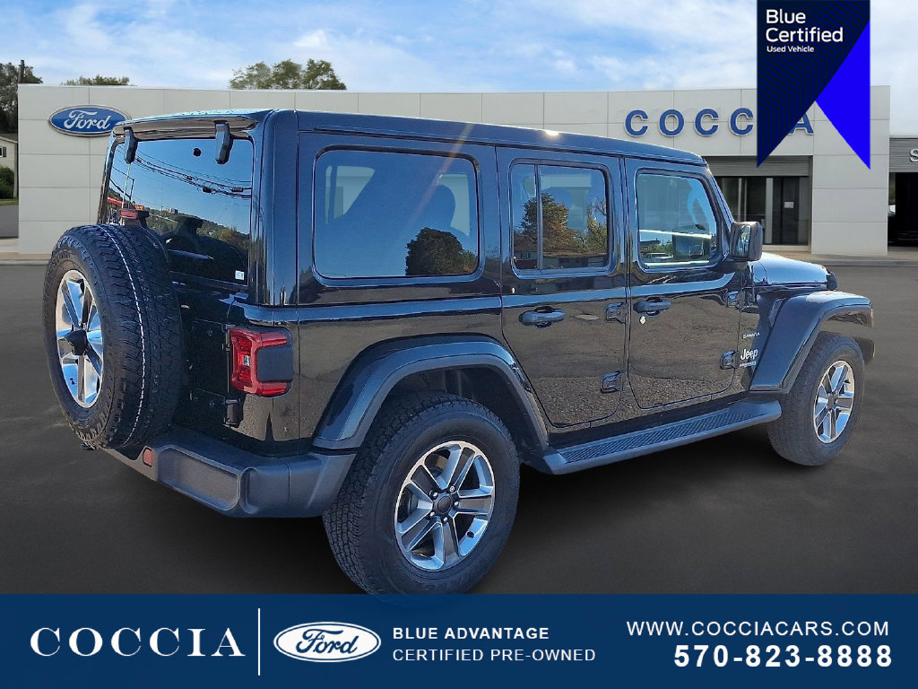 Used 2020 Jeep Wrangler Unlimited Sahara AWD/4WD image 4