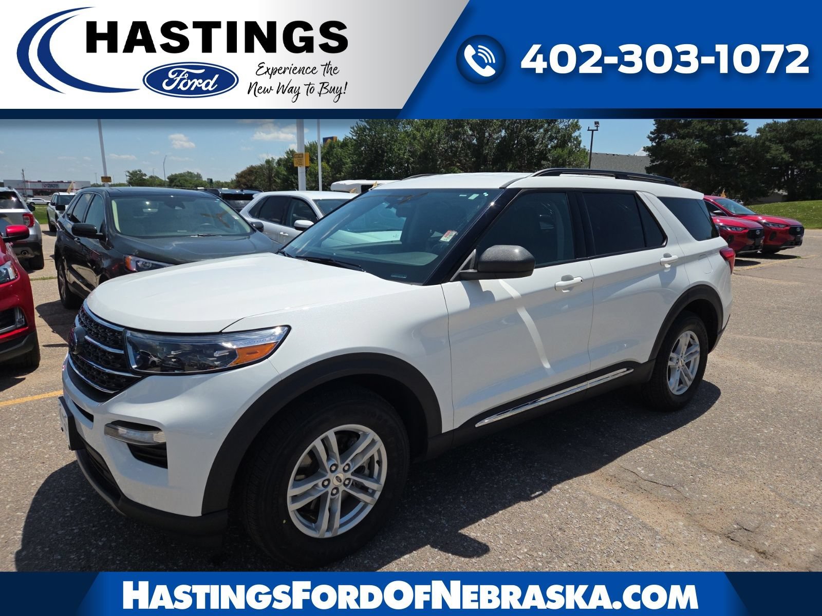 Certified 2022 Ford Explorer XLT w/ Equipment Group 202A AWD/4WD image 1