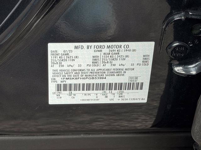Certified 2023 Ford Explorer Limited w/ Limited Technology Package AWD/4WD image 25