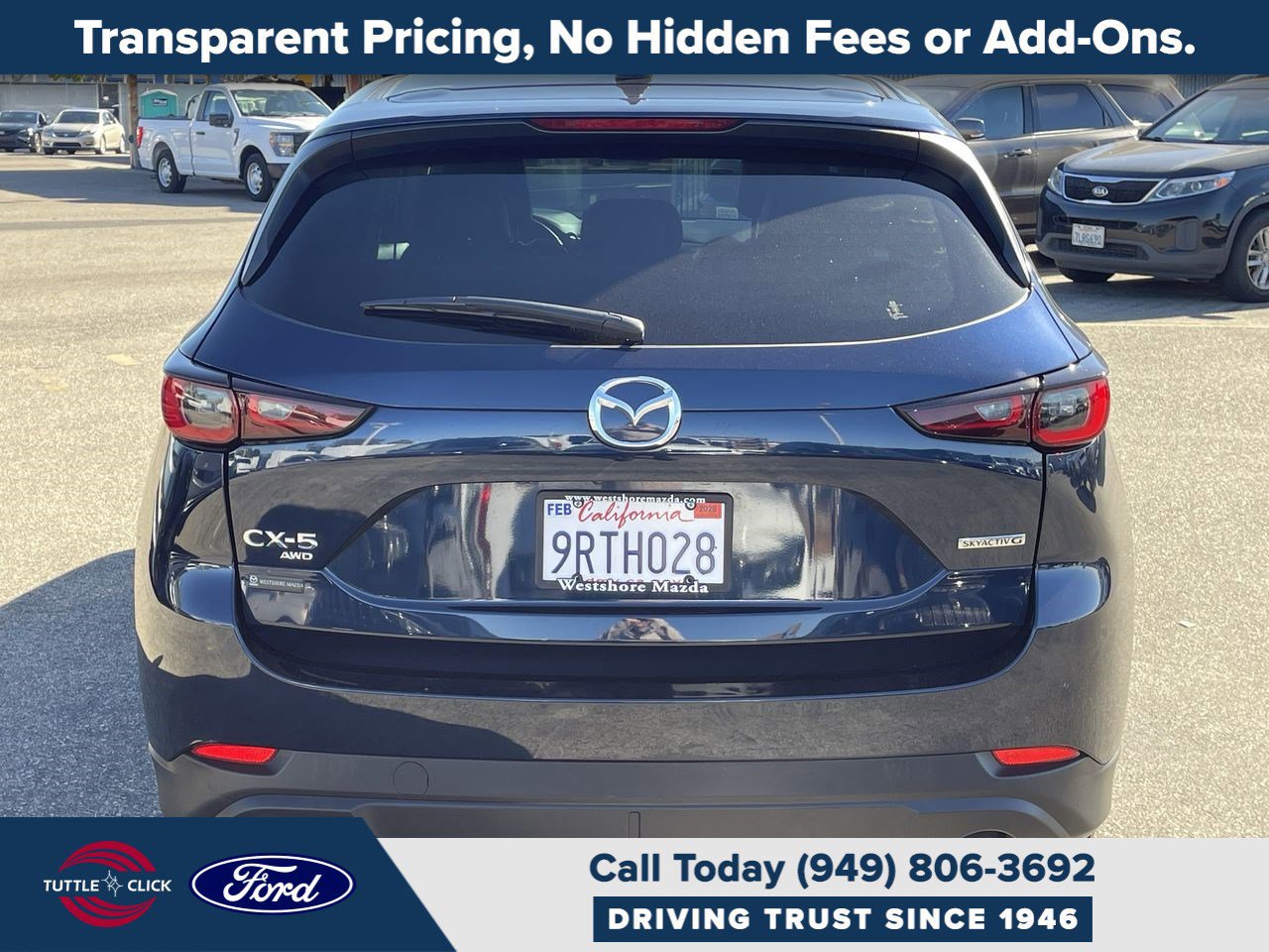 Used 2023 MAZDA CX-5 AWD 2.5 S w/ Preferred Package image 3