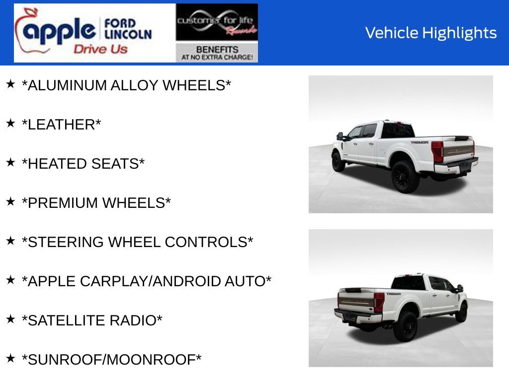 Certified 2022 Ford F350 Platinum w/ Tremor Off-Road Package image 11