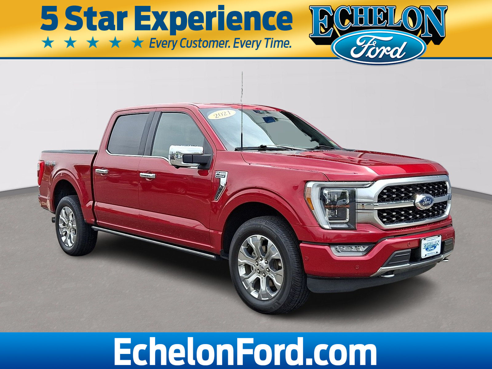 Certified 2021 Ford F150 Platinum w/ Equipment Group 701A High AWD/4WD image 1
