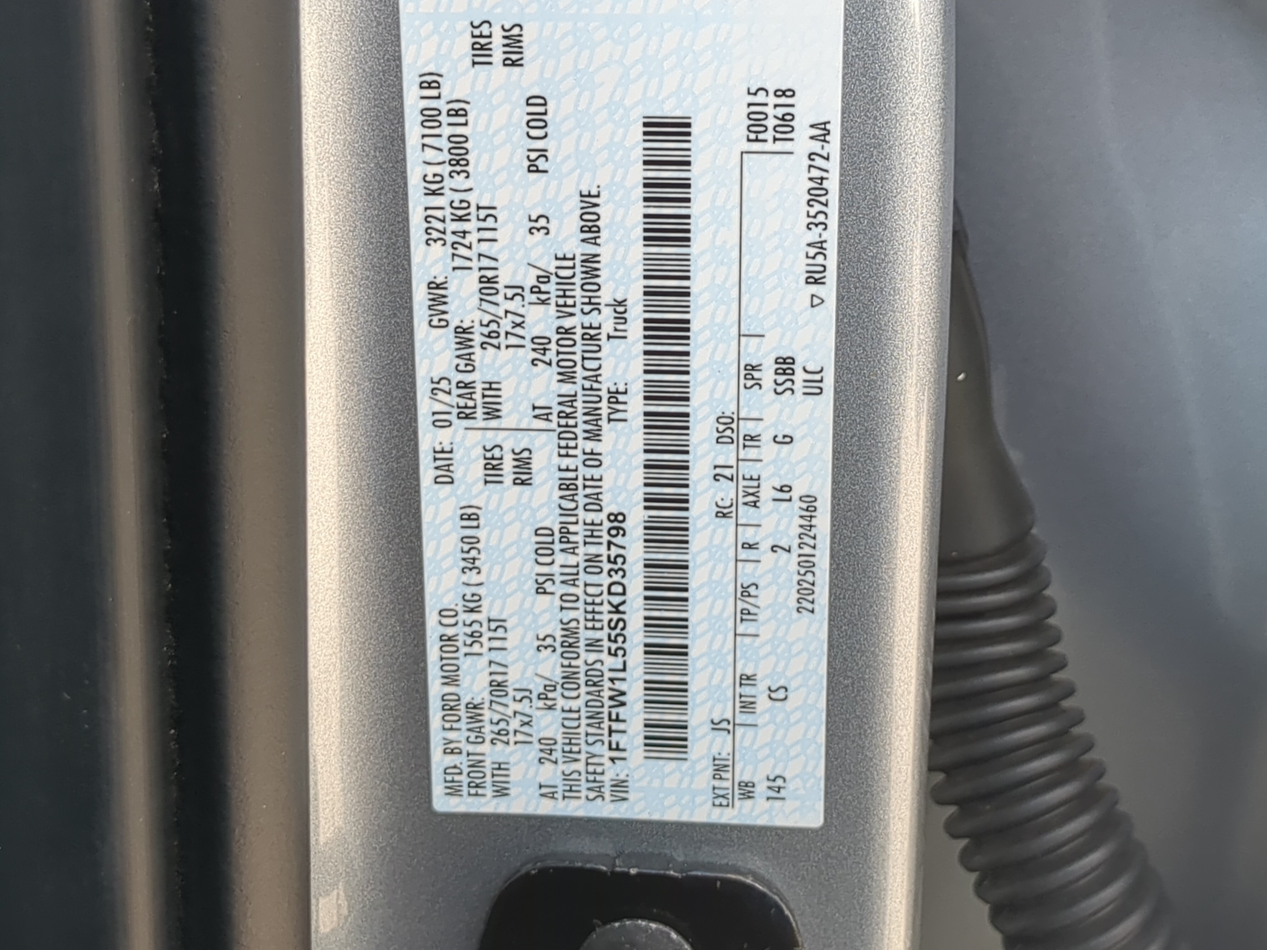 Certified 2025 Ford F150 XL w/ Equipment Group 103A High AWD/4WD image 25