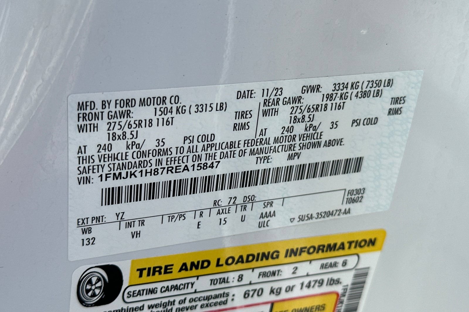 Certified 2024 Ford Expedition Max XLT RWD image 20