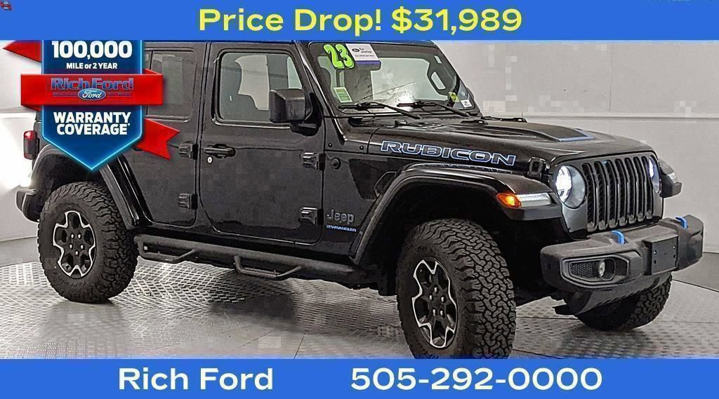 Used 2023 Jeep Wrangler Unlimited Rubicon 4xe