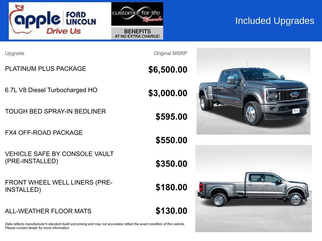 Certified 2025 Ford F450 Platinum w/ Platinum Plus Package image 4