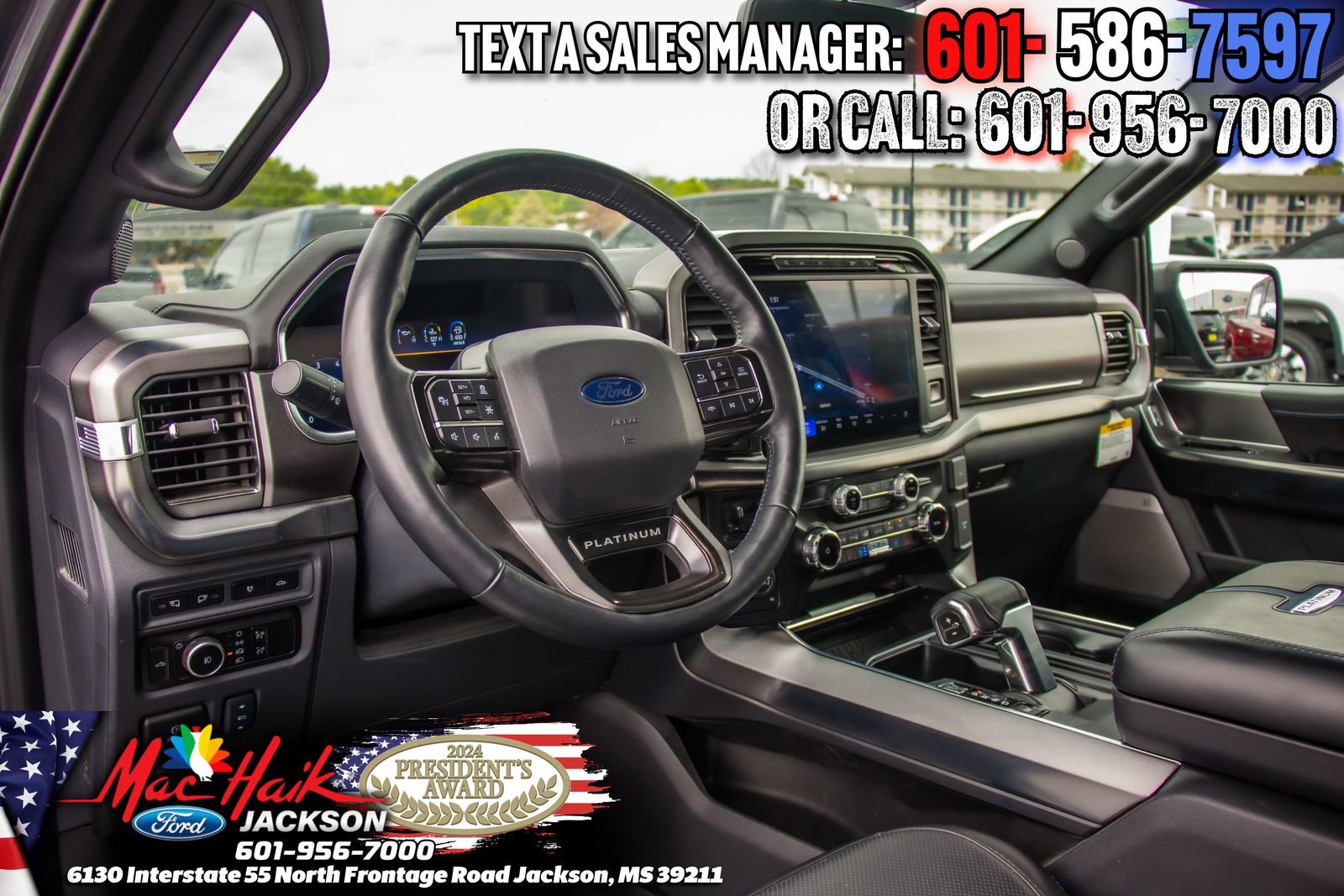 Certified 2024 Ford F150 Platinum w/ FX4 Off-Road Package AWD/4WD image 8