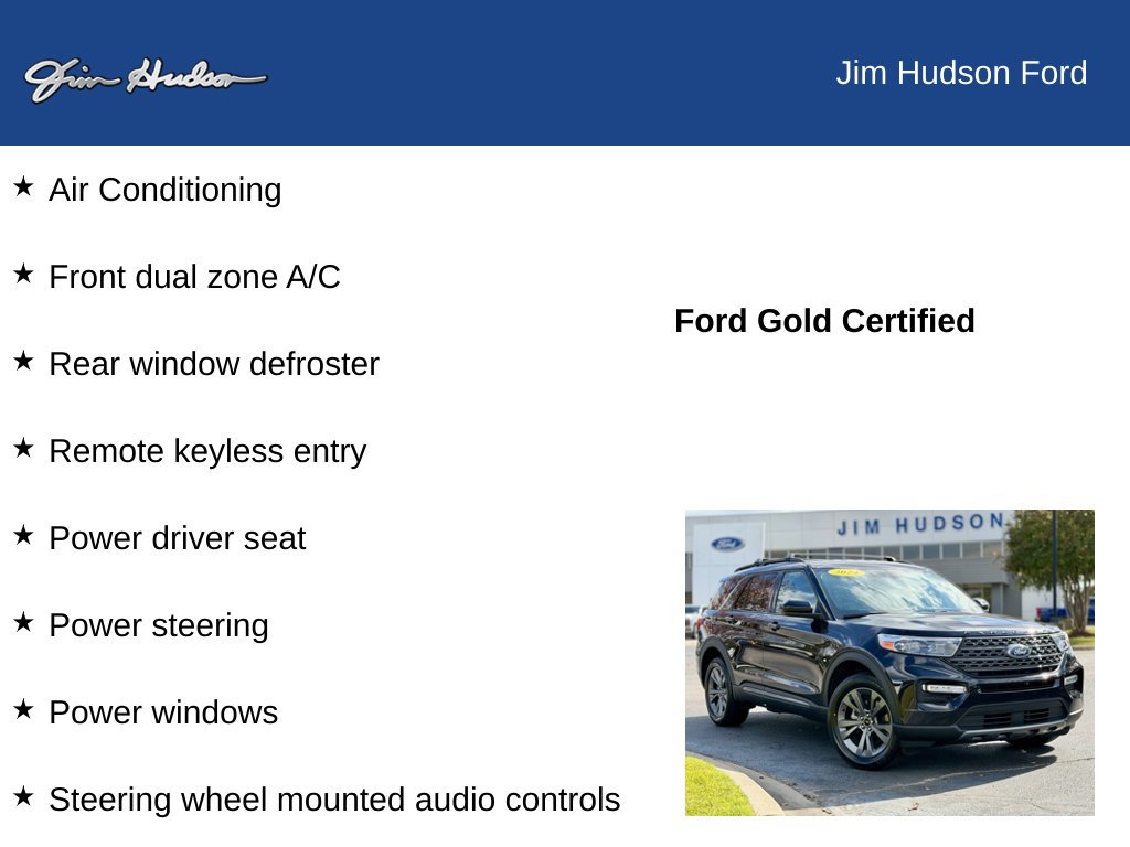 Certified 2024 Ford Explorer XLT w/ Equipment Group 202A AWD/4WD image 13