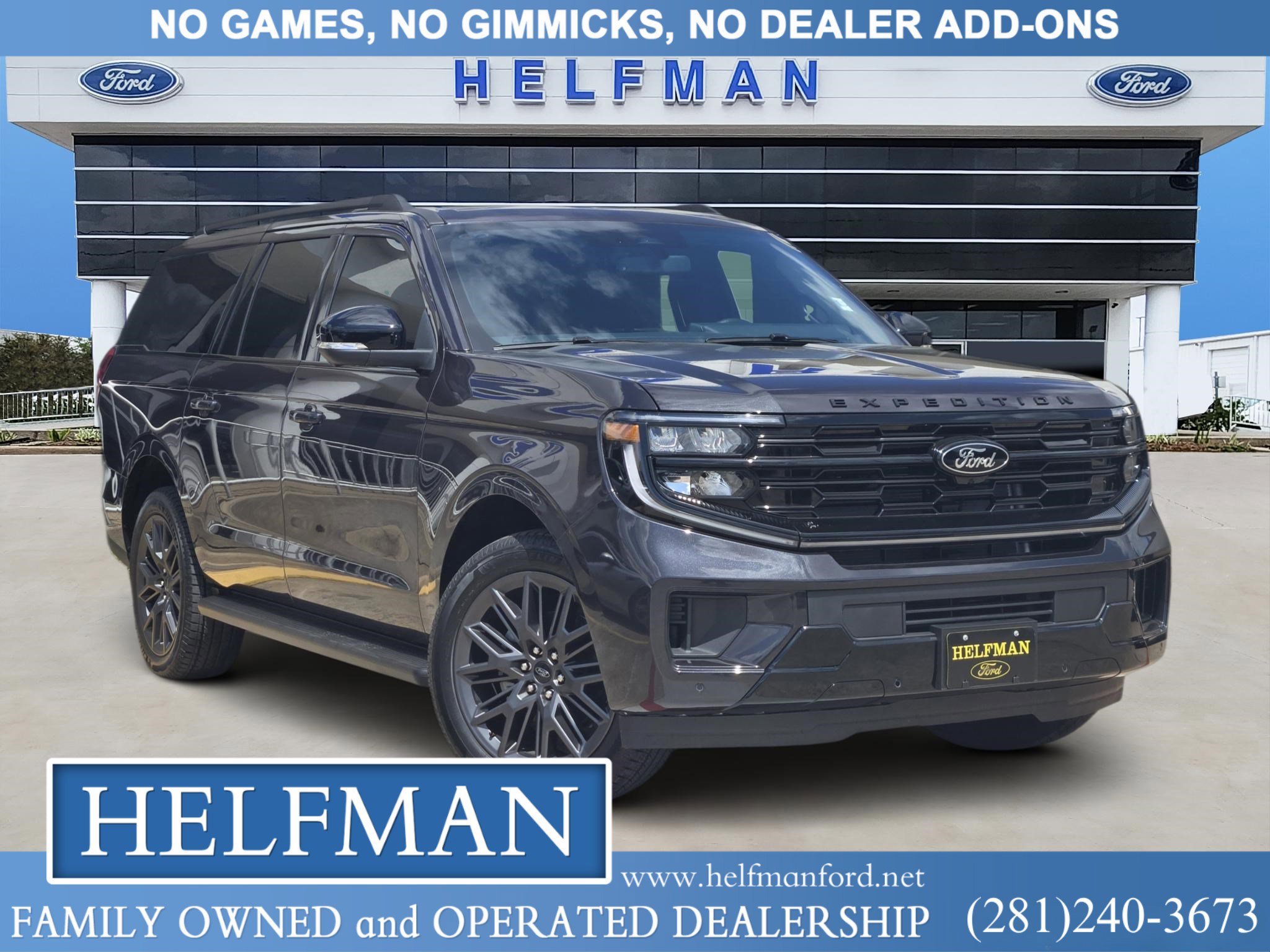 Certified 2026 Ford Expedition Max Platinum w/ Stealth Appearance Package