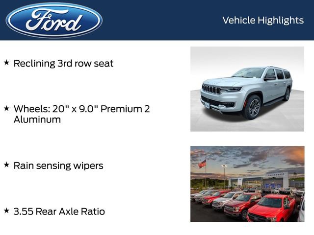 Used 2024 Jeep Wagoneer L Series II w/ Flexible Seating Group AWD/4WD image 13