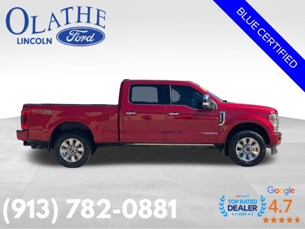 Certified 2022 Ford F350 Platinum w/ FX4 Off-Road Package AWD/4WD image 7