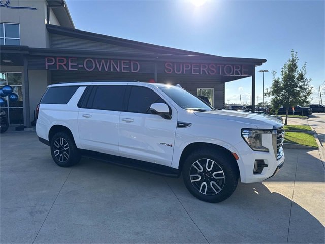 Used 2021 GMC Yukon XL AT4 w/ Rear Media and Nav Package