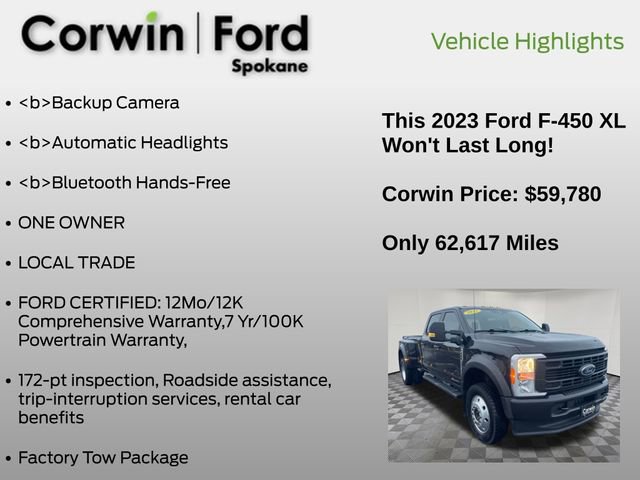 Certified 2023 Ford F450 XL image 7