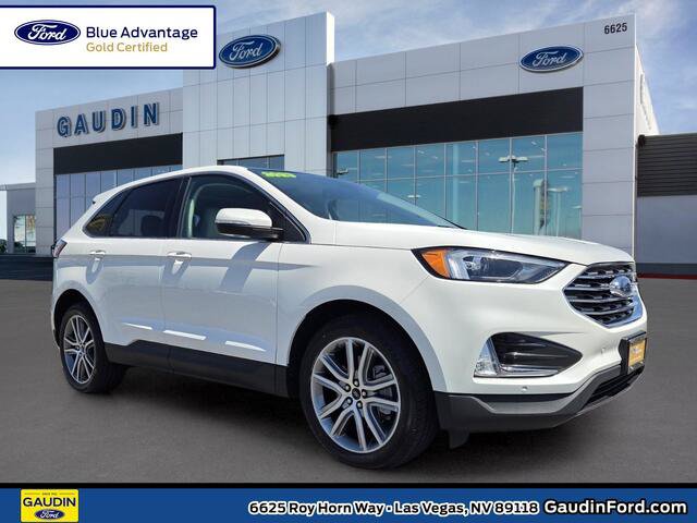 Certified 2023 Ford Edge Titanium w/ Class II Trailer Tow Package