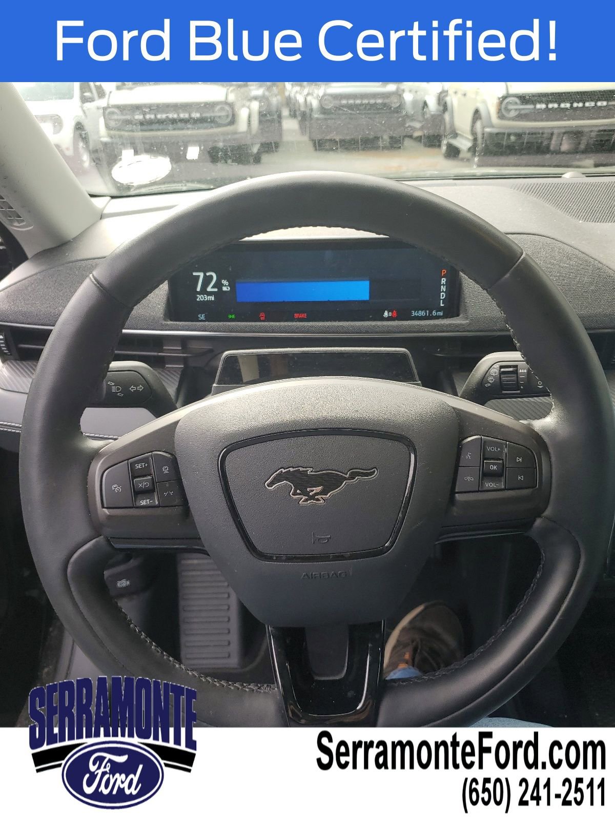 Certified 2021 Ford Mustang Mach-E Premium RWD image 7