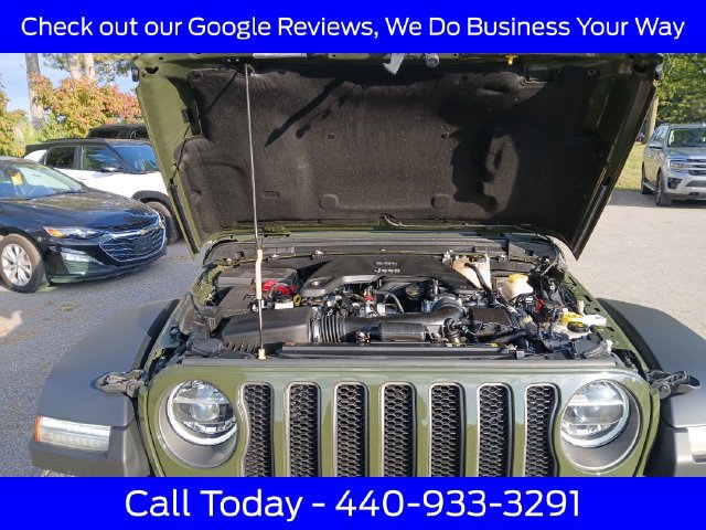 Used 2021 Jeep Wrangler Unlimited Rubicon w/ Steel Bumper Group AWD/4WD image 14