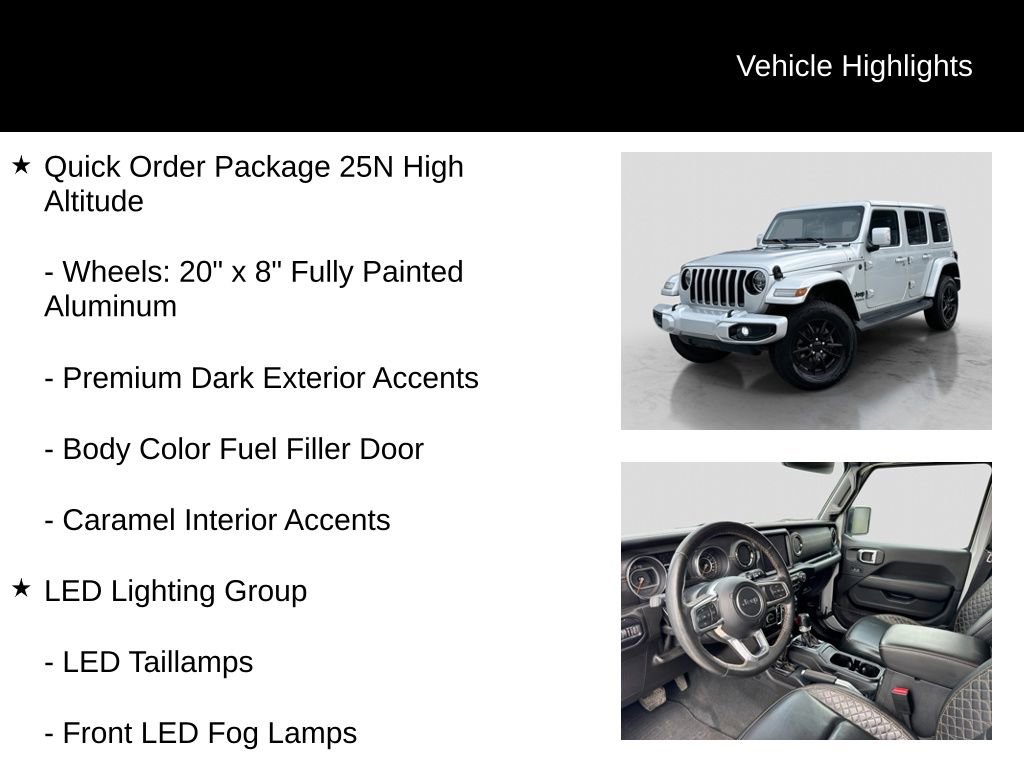 Used 2022 Jeep Wrangler Unlimited Sahara AWD/4WD image 21
