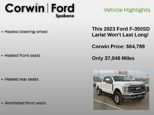 Certified 2023 Ford F350 Lariat AWD/4WD image 13